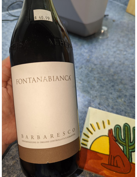 Barbaresco DOCG 2020 (Az. Agr. Fontanabianca, Piemonte)