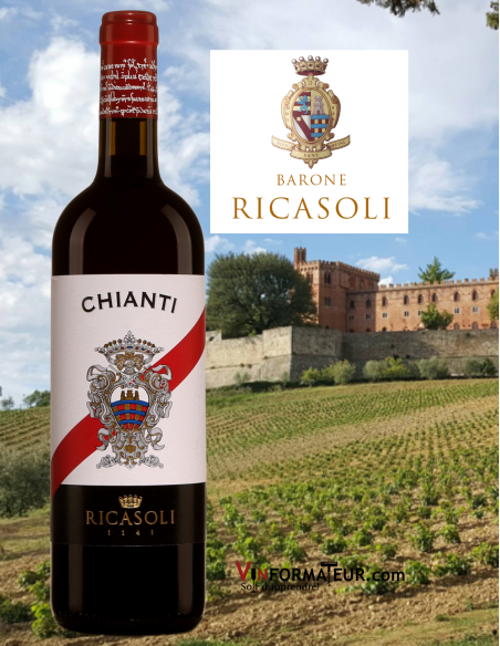 Chianti DOCG “Barone Ricasoli”  2023 (Ricasoli, Toscana)